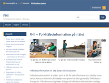 Tablet Screenshot of fhi.se